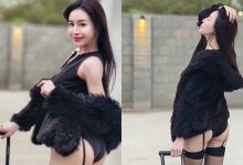 女友穿這樣可以嗎？「Lena 莉娜」大秀性感吊帶襪，下身失蹤裝讓人受不了！-博狗扑克 蜗牛扑克 德州扑克跟我学