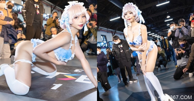 精靈系Coser「仁美」連續三天高人氣！「巨乳翹臀」讓粉絲近距離狂攝