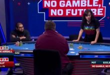 【EV扑克】用QQ跟注5bet全下，还是需要点勇气的-博狗扑克 蜗牛扑克 德州扑克跟我学