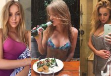 好想嚐嚐！「椰汁撞奶」看起來好可口，金髮辣妹「裸身」獻上兩粒椰子…-博狗扑克 蜗牛扑克 德州扑克跟我学