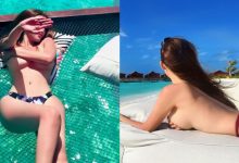 激情日光浴!「巨乳妹子」褪去比基尼大曬「兩粒波霸」 飽滿圓乳遮不住!-博狗扑克 蜗牛扑克 德州扑克跟我学