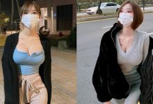 臉可以遮但奶不行!「雪乳正妹」爆奶上街 展現驚人軟實力-博狗扑克 蜗牛扑克 德州扑克跟我学