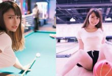 張弄弄自備兩顆「大母球」打撞球　讓人好想一桿進洞！-博狗扑克 蜗牛扑克 德州扑克跟我学