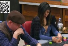 【EV扑克】美女职牌的这手AA,面对河牌全压该弃牌吗?-博狗扑克 蜗牛扑克 德州扑克跟我学