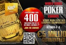 【EV扑克】WSOPE定档九月,包含15场金手链赛事,主赛保底500万欧元!-博狗扑克 蜗牛扑克 德州扑克跟我学