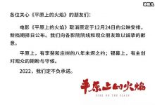 【EV扑克】电影《平原上的火焰》为什么撤档了? 撤档背后是有隐情吗-博狗扑克 蜗牛扑克 德州扑克跟我学