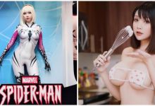 蜘蛛人哪有這麼辣!「巨乳正妹」打扮成女蜘蛛人,緊身衣下的好身材超明顯啊!-博狗扑克 蜗牛扑克 德州扑克跟我学