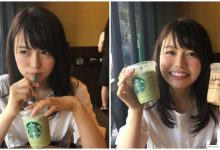 好可愛!青山大學「天然呆甜美女孩」,拍照賣萌「左手飲料成亮點」!-博狗扑克 蜗牛扑克 德州扑克跟我学