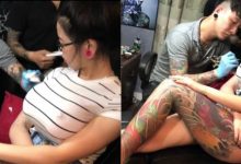 有爆點!網友瘋傳「巨乳激凸妹」刺青影片,胸前「驚人爆乳」連刺青師都被嚇壞…-博狗扑克 蜗牛扑克 德州扑克跟我学