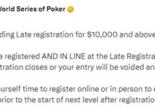 【EV扑克】有人故意在最后一刻才报名参赛获得优势,引发不满引WSOP官方下场-博狗扑克 蜗牛扑克 德州扑克跟我学