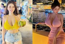 泰大啦！巨乳女神「艾妃」比基尼度假，胸前兩粒比椰子還要雄偉！-博狗扑克 蜗牛扑克 德州扑克跟我学