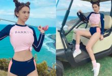 穿這樣打球甘丟?甜美正妹「雅涵Kimi」露蠻腰美腿現身高爾夫球場,看到她完全無法專心-博狗扑克 蜗牛扑克 德州扑克跟我学
