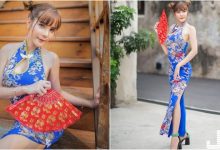 太搶眼啦~旗袍美人「Alisa」身段好高級!走春時根本所有路人的焦點~-博狗扑克 蜗牛扑克 德州扑克跟我学