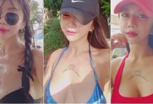 妹子繃帶泳裝擠爆「渾圓巨乳」，中路大開曬日光浴，養眼畫面讓泳客受不了！-博狗扑克 蜗牛扑克 德州扑克跟我学