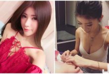 太兇暴了!火辣爆乳正妹幫你美甲,「性感深溝」看了立刻噴血啊!-博狗扑克 蜗牛扑克 德州扑克跟我学