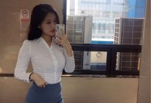 公司女同事「緊到爆」的OL襯衫，胸前太緊繃，鈕扣表示難受！好想幫妳解開釦子….-博狗扑克 蜗牛扑克 德州扑克跟我学