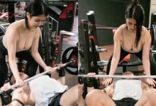 撐不住!巨乳健身教練幫學員扶槓 上上下下的畫面太超過-博狗扑克 蜗牛扑克 德州扑克跟我学