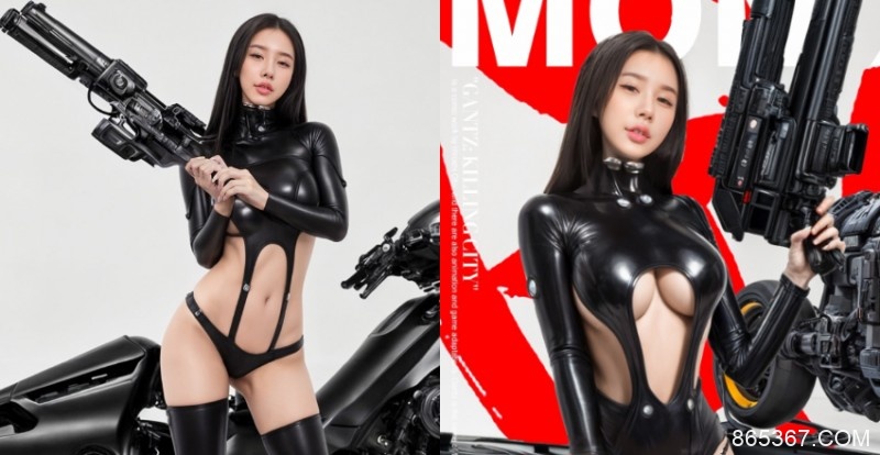 美乳女神化身《GANTZ 殺戮都市》下平玲花　緊繃皮衣撐到極限