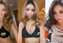 舉牌女郎夾帶「白嫩奶球」上台火辣展現！飽滿圓潤讓人看了超上火！-博狗扑克 蜗牛扑克 德州扑克跟我学