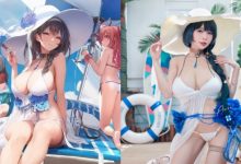 巨乳甜心《安希Anxi》二次元身材完美還原「海灣女神梅里」-博狗扑克 蜗牛扑克 德州扑克跟我学