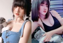 放開那隻貓！「短髮網紅」緊貼喵星人　事業線吸走網友目光-博狗扑克 蜗牛扑克 德州扑克跟我学