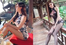 中式美人「薇薇兒」旗袍加絲襪,「極品美腿」足控必收!-博狗扑克 蜗牛扑克 德州扑克跟我学