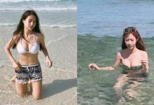 正妹鄰家女孩「飽滿比基尼」好低垂，「兇猛奶浪」快打上岸了！-博狗扑克 蜗牛扑克 德州扑克跟我学