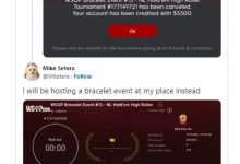 【EV扑克】活久见！金手链没人要了？WSOP线上赛因参赛人数不足自动取消-博狗扑克 蜗牛扑克 德州扑克跟我学