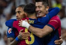 大发体育-西甲-莱万2分钟2球拉菲尼亚传射 皇马主场0-4巴萨,大发助力你的致富之路!-博狗扑克 蜗牛扑克 德州扑克跟我学