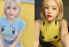 看了就想收服!金髮尤物 Jimin 愛穿寶可夢 高顏值、好身材迷倒網友-博狗扑克 蜗牛扑克 德州扑克跟我学