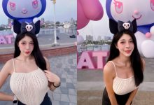 好巨大的酷洛米!黑髮正妹「Anna安安」前往朝聖,畫面又萌又邪惡!-博狗扑克 蜗牛扑克 德州扑克跟我学