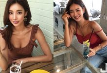 嘴上白白的是什麼？「美乳姊姊」用餐太性感，吃飯肩帶還會自動掉一邊！-博狗扑克 蜗牛扑克 德州扑克跟我学