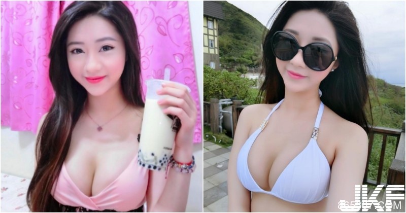 來杯「波霸奶茶」好嗎！Ｄ奶正妹上圍「圓圓滿滿」！乳含量超過50%厚奶茶了！