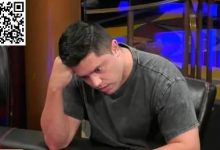 【EV扑克】小哥在河牌圈之前不看底牌盲玩,你猜结果怎么着?-博狗扑克 蜗牛扑克 德州扑克跟我学