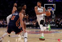 迈博体育 唐斯32+11字母哥空砍两双 布伦森15+9尼克斯轻取雄鹿-博狗扑克 蜗牛扑克 德州扑克跟我学