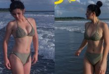 「健美正妹」漁光島踏浪,「波濤猛乳」一抬頭還撞臉性感女神-博狗扑克 蜗牛扑克 德州扑克跟我学