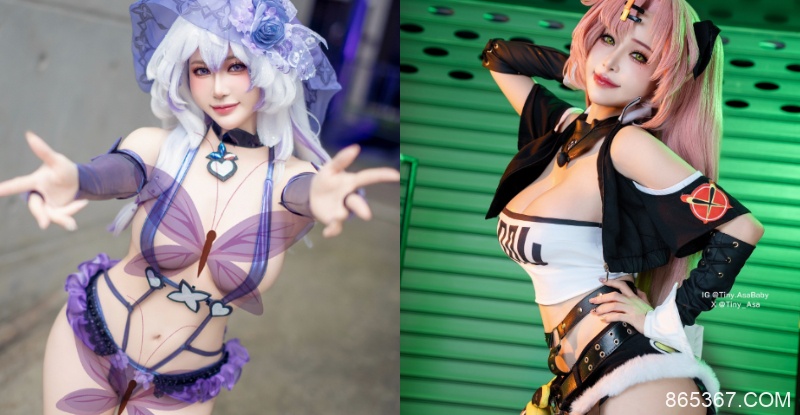 頂級寫真Coser《Tiny Asa》性感全輸出　限定活動「拼手速-攝不停」超猛