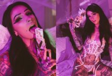 墮落天使!刺青辣妹全身上下佈滿狂野紋身 火辣胴體讓人不小心淪陷-博狗扑克 蜗牛扑克 德州扑克跟我学