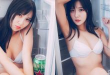 越晚越亢奮！清甜正妹「羽晴Min」半夜辣身開冰箱，超準預感今晚大家都別想睡！-博狗扑克 蜗牛扑克 德州扑克跟我学