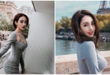 大眼正妹froggy「穿緊身衣遊巴黎」，塞納河畔前的曲線辣暈了！-博狗扑克 蜗牛扑克 德州扑克跟我学