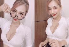 「米小米Mina」掛眼鏡讓人想使壞,「白嫩巨乳」又秒爆襯衫!-博狗扑克 蜗牛扑克 德州扑克跟我学