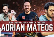 【EV扑克】Adrian Mateos荣获2024年Card Player年度最佳牌手称号-博狗扑克 蜗牛扑克 德州扑克跟我学