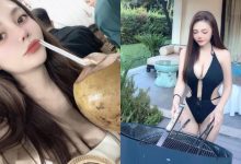 爆乳BBQ!音樂才女「Queena莙莙」度假好享受,深V泳裝露天烤肉-博狗扑克 蜗牛扑克 德州扑克跟我学