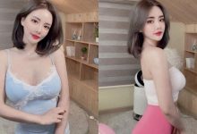 美胸小姐姐「睡前穿緊身睡衣誘惑」,強大的「睡前福利」乳量超凸出!-博狗扑克 蜗牛扑克 德州扑克跟我学