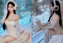 根本白雪公主!「Miyo米優」白皙又有雪乳,在雪地裡大秀曼妙曲線!-博狗扑克 蜗牛扑克 德州扑克跟我学
