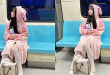 台北捷運有超萌兔子出沒!絨毛外套底下竟是性感美乳-博狗扑克 蜗牛扑克 德州扑克跟我学
