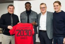 大发体育-官方：拜仁续约阿方索-戴维斯至2030 皇马曼联免签，大发助力你的致富之路！-博狗扑克 蜗牛扑克 德州扑克跟我学