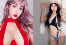 辣成這樣！「Kyna林妤霜」胸前兩粒包不住，紅絲帶讓人想拆開欣賞！-博狗扑克 蜗牛扑克 德州扑克跟我学