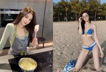 甜心小廚娘「長腿好逆天」，「沙灘辣照」好比例讓人心動！-博狗扑克 蜗牛扑克 德州扑克跟我学