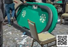 【EV扑克】趣闻 | 一男子在比赛中连续掀翻三张扑克桌子-博狗扑克 蜗牛扑克 德州扑克跟我学